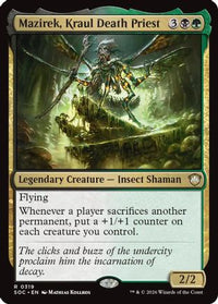 Mazirek, Kraul Death Priest -  (SOC-319) - Commander: Secrets of Strixhaven