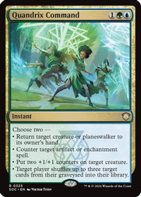 Quandrix Command -  (SOC-325) - Commander: Secrets of Strixhaven