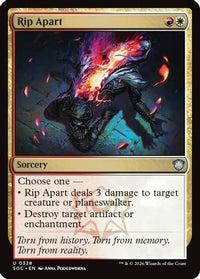 Rip Apart -  (SOC-328) - Commander: Secrets of Strixhaven