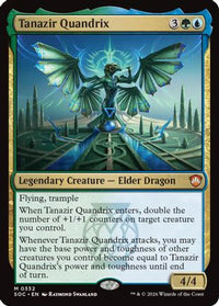 Tanazir Quandrix -  (SOC-332) - Commander: Secrets of Strixhaven