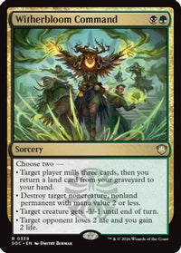 Witherbloom Command -  (SOC-339) - Commander: Secrets of Strixhaven