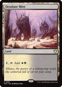 Desolate Mire -  (SOC-367) - Commander: Secrets of Strixhaven