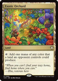 Exotic Orchard -  (SOC-369) - Commander: Secrets of Strixhaven