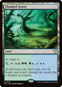 Flooded Grove -  (SOC-373) - Commander: Secrets of Strixhaven