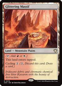 Glittering Massif -  (SOC-376) - Commander: Secrets of Strixhaven