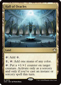 Hall of Oracles -  (SOC-378) - Commander: Secrets of Strixhaven