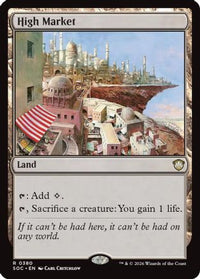 High Market -  (SOC-380) - Commander: Secrets of Strixhaven