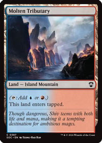 Molten Tributary -  (SOC-387) - Commander: Secrets of Strixhaven