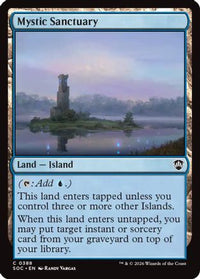 Mystic Sanctuary -  (SOC-388) - Commander: Secrets of Strixhaven