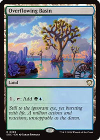 Overflowing Basin -  (SOC-392) - Commander: Secrets of Strixhaven