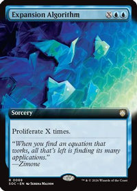 Expansion Algorithm (Extended Art) -  (SOC-069) - Commander: Secrets of Strixhaven