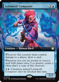 Leitmotif Composer (Extended Art) -  (SOC-070) - Commander: Secrets of Strixhaven