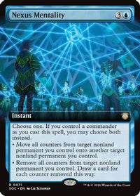 Nexus Mentality (Extended Art) -  (SOC-071) - Commander: Secrets of Strixhaven