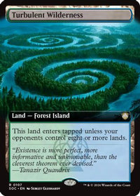 Turbulent Wilderness (Extended Art) -  (SOC-107) - Commander: Secrets of Strixhaven