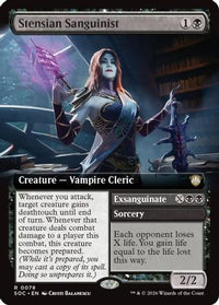 Stensian Sanguinist (Extended Art) -  (SOC-078) - Commander: Secrets of Strixhaven