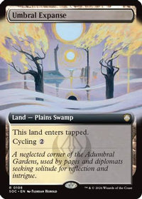 Umbral Expanse (Extended Art) -  (SOC-108) - Commander: Secrets of Strixhaven