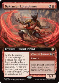 Naktamun Lorespinner (Extended Art) -  (SOC-081) - Commander: Secrets of Strixhaven