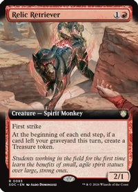 Relic Retriever (Extended Art) -  (SOC-083) - Commander: Secrets of Strixhaven