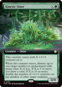 Kinetic Ooze (Extended Art) -  (SOC-087) - Commander: Secrets of Strixhaven