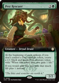 Pest Rescuer (Extended Art) -  (SOC-090) - Commander: Secrets of Strixhaven