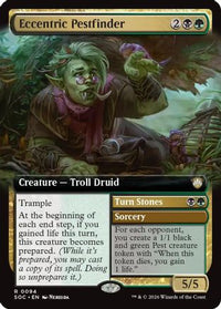 Eccentric Pestfinder (Extended Art) -  (SOC-094) - Commander: Secrets of Strixhaven