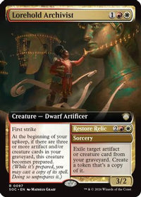 Lorehold Archivist (Extended Art) -  (SOC-097) - Commander: Secrets of Strixhaven