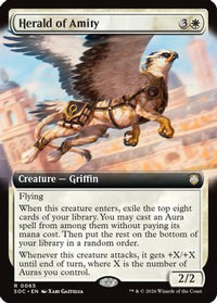 Herald of Amity (Extended Art) -  (SOC-065) - Commander: Secrets of Strixhaven