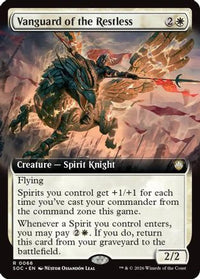 Vanguard of the Restless (Extended Art) -  (SOC-066) - Commander: Secrets of Strixhaven