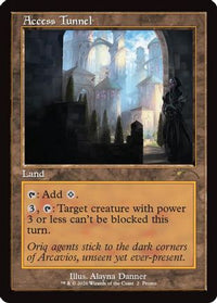 Access Tunnel (Retro Frame) -  Foil (WPN-002) - WPN & Gateway Promos