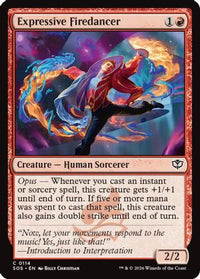 Expressive Firedancer -  (SOS-114) - Secrets of Strixhaven