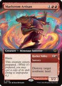Maelstrom Artisan (Extended Art) -  Foil (SOS-334) - Secrets of Strixhaven
