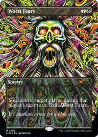 Worst Fears -  Foil (SLD-2398) - Secret Lair Drop Series