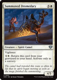 Summoned Dromedary -  Foil (SOS-037) - Secrets of Strixhaven