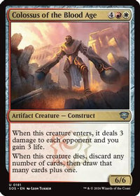Colossus of the Blood Age -  Foil (SOS-181) - Secrets of Strixhaven
