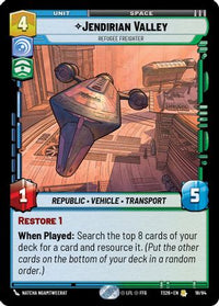 Jendirian Valley - Refugee Freighter (18/84) - Twin Suns