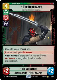 The Darksaber - Only the Strongest Shall Rule (22/84) - Twin Suns