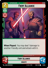 Fiery Alliance (25/84) - Twin Suns