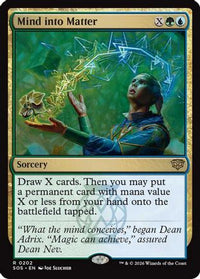 Mind into Matter -  Foil (SOS-202) - Secrets of Strixhaven