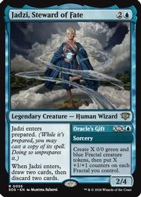 Jadzi, Steward of Fate -  Foil (SOS-055) - Secrets of Strixhaven