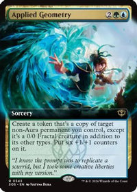 Applied Geometry (Extended Art) -  Foil (SOS-343) - Secrets of Strixhaven