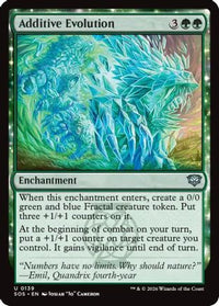 Additive Evolution -  Foil (SOS-139) - Secrets of Strixhaven