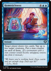 Homesickness -  Foil (SOS-053) - Secrets of Strixhaven