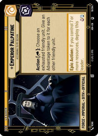 Emperor Palpatine - According to My Design (15/264) - Ashes of the Empire