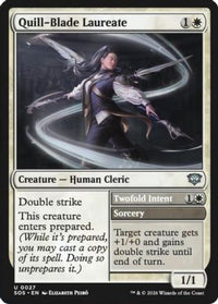 Quill-Blade Laureate -  (SOS-027) - Secrets of Strixhaven