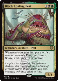 Blech, Loafing Pest -  Foil (SOS-176) - Secrets of Strixhaven