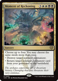 Moment of Reckoning -  Foil (SOS-205) - Secrets of Strixhaven