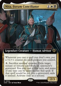 Nita, Forum Conciliator (Extended Art) -  (SOS-354) - Secrets of Strixhaven