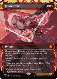 Jeska's Will -  Foil (SOA-044) - Secrets of Strixhaven: Mystical Archive