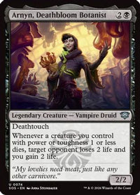 Arnyn, Deathbloom Botanist -  (SOS-074) - Secrets of Strixhaven