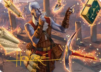 Dig Site Inventory Art Card (Gold-Stamped Signature) -  (ASSOS-002) - Art Series: Secrets of Strixhaven